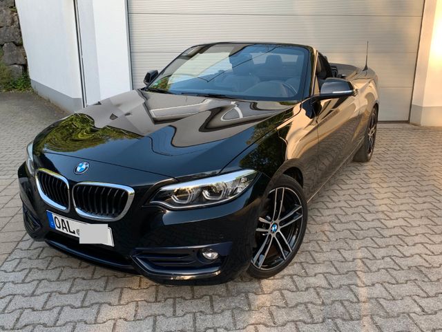 BMW 220i Steptronic Cabrio Sport Line - 18 Zoll