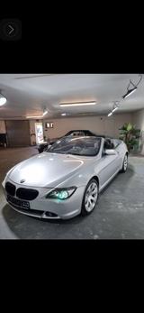 BMW 645Ci Cabrio - - silberne BMW 645