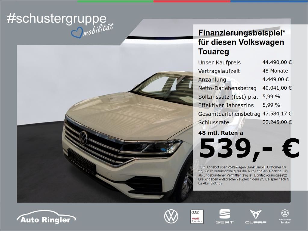 VW Touareg 3.0 V6 TDI 4Motion LEDER+VIRTUAL+AHK+ERG