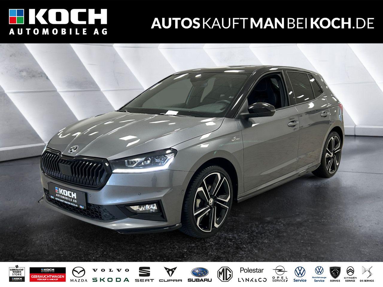 Skoda Fabia 1.5 TSI DSG Monte Carlo Pano LED Totwinkel
