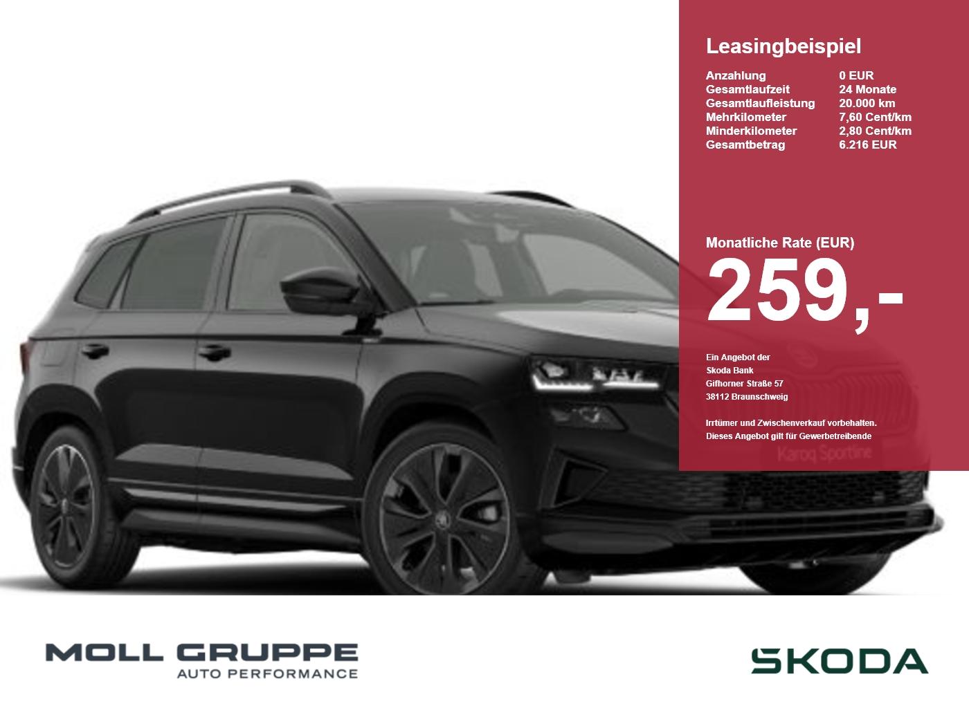 Skoda Karoq 1.5 TSI ACT Sportline 2xKLIMA ACC AHK AUT