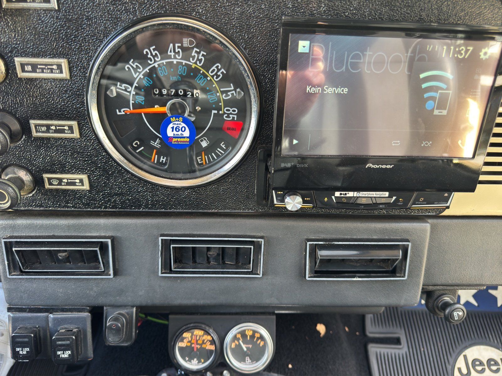 Fahrzeugabbildung Jeep CJ7 V8 LT1 H-Zulassung alles eingetragen