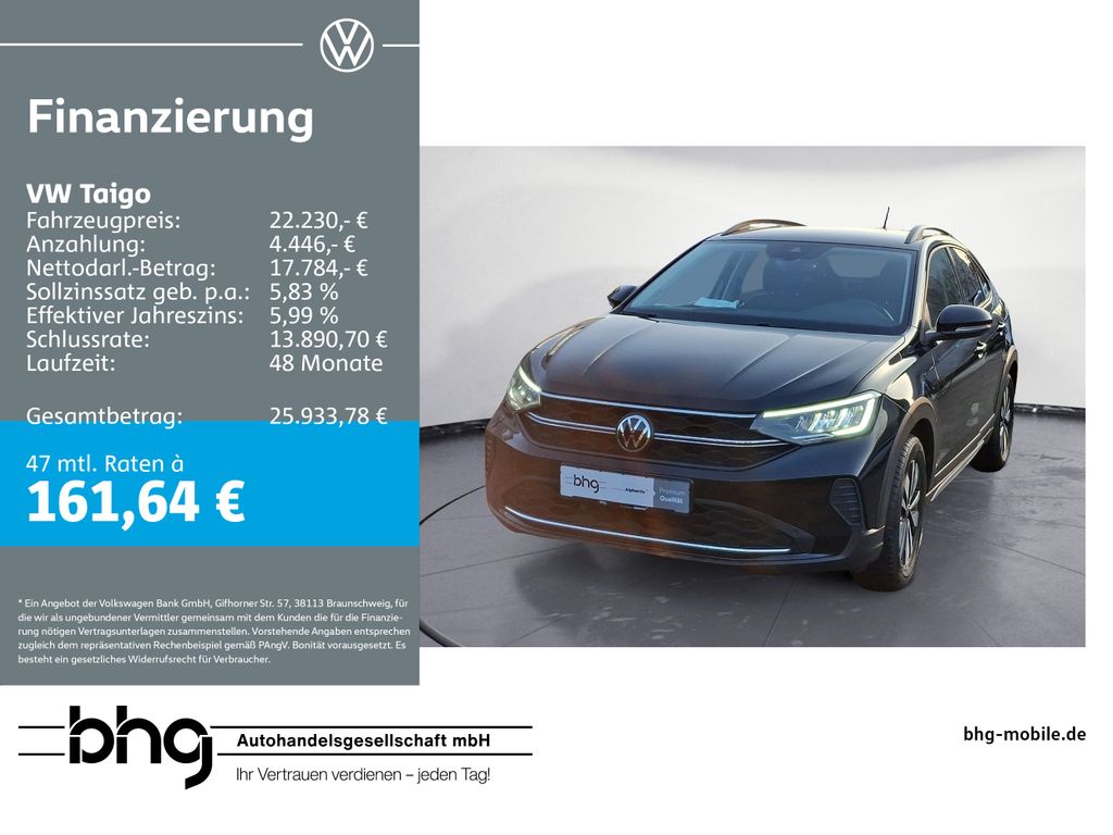 Taigo MOVE 1,0 l TSI OPF 7-Gang-Doppelkupplungsg