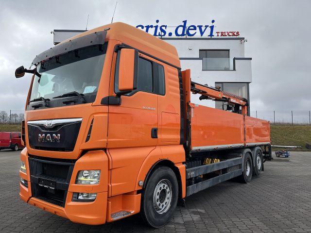 MAN TGX 26.480 6x2 Atlas 145.2 Baustoff 