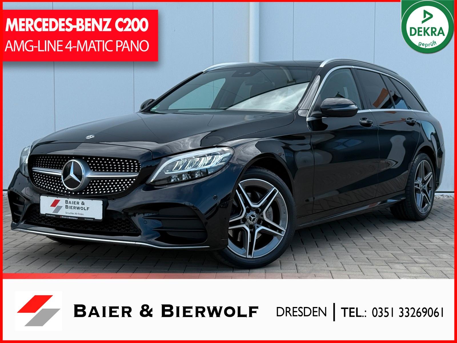 Mercedes-Benz C 200 4Matic T-MODELL AMG-LINE PANO BURMESTER VC