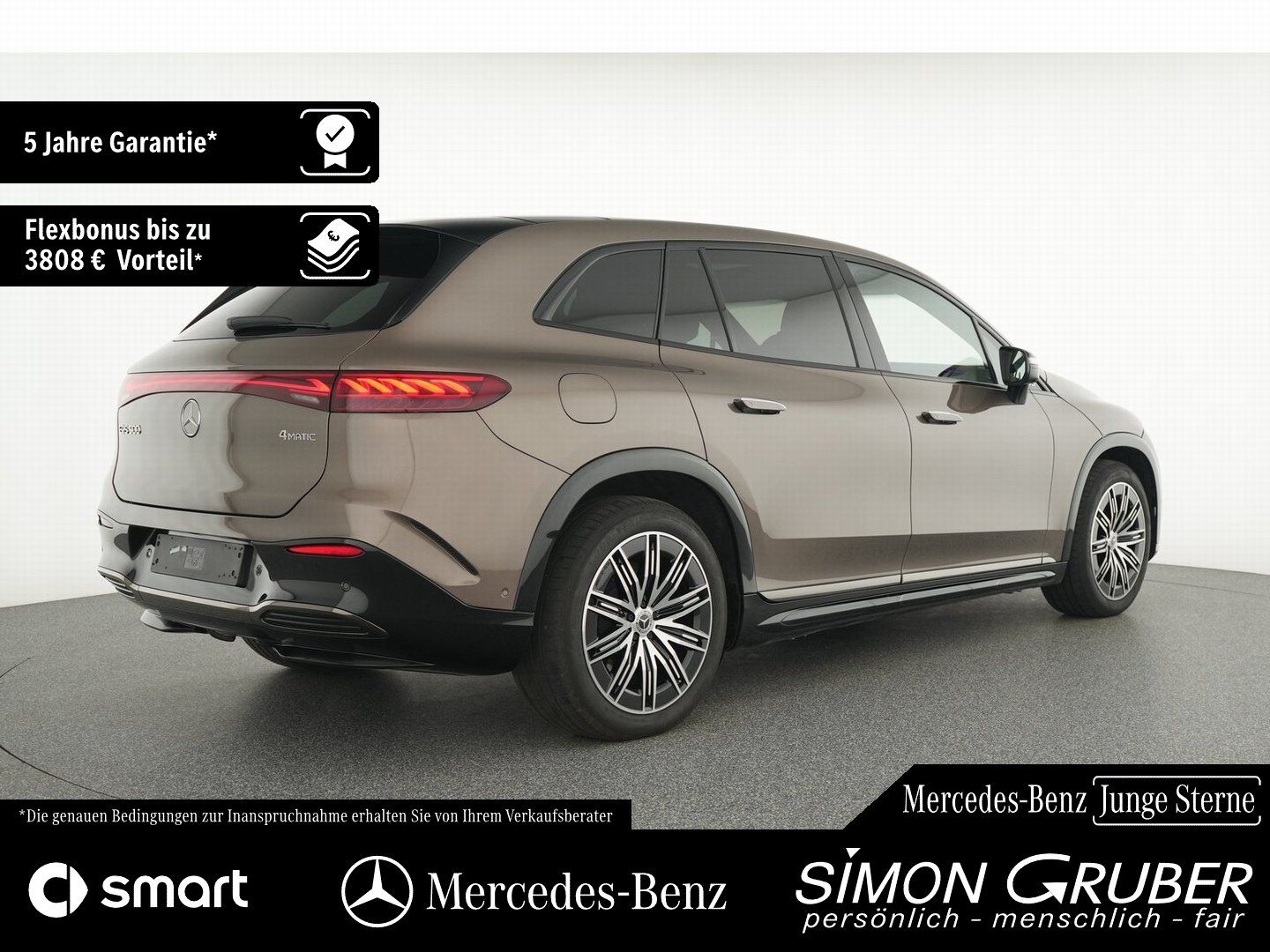 Fahrzeugabbildung Mercedes-Benz EQS 500 4M SUV AMG Sitzklima AHK 7Sitze 118kw