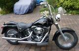 Harley-Davidson Softail Fat Boy FLSTF, Vergaser, Top Zustand - HARLEY-DAVIDSON 2004 SOFTAIL