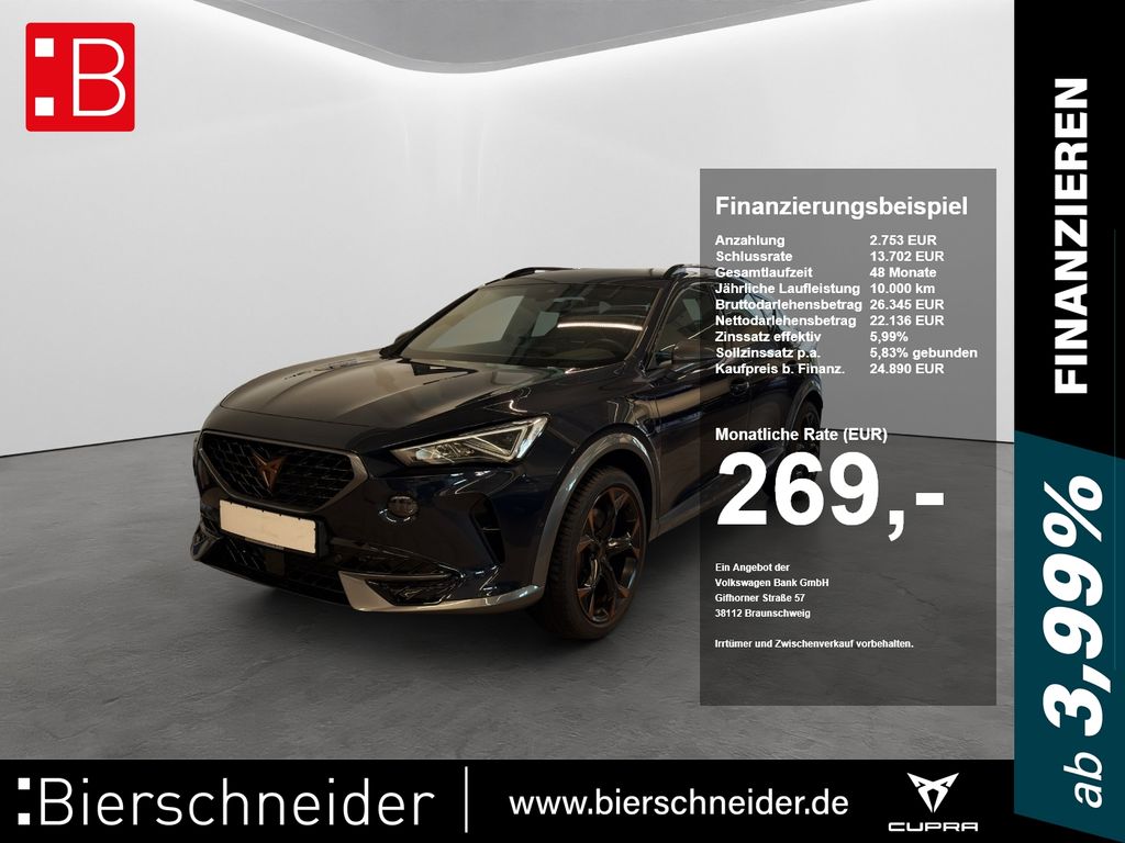 Abbildung Leasingangebot Cupra Formentor 1.4 e-HYBRID DSG VZ LED+NAVI+19+KAMERA