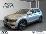 Volkswagen Tiguan 1.4 TSI Comfortline DSG AHK*LED*Navi*18 - Volkswagen Tiguan mit Benzin-Antrieb: Silber