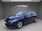 Volkswagen Golf VIII R-Line 2.0TDI DSG Pano,LED,AHK,ACC,Kam - mit Diesel-Antrieb: Blau, Teilleder, Panorama-Dach, Limousine