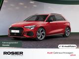 Audi A3 Sportback 30 TFSI S tronic S Line AHK B+O LED - Audi A3: Rot, Leder