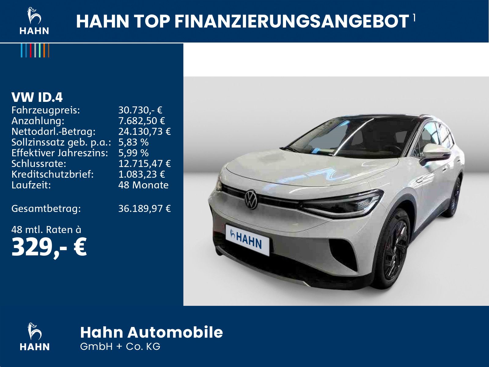 Volkswagen ID.4 Pro Performance Wärmepumpe AHK Pano Matrix imagem 2
