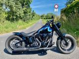 Harley-Davidson 200er Slim wie Fat Boy, Klappenauspuff Gwähr - HARLEY-DAVIDSON GEBRAUCHT FAT BOY