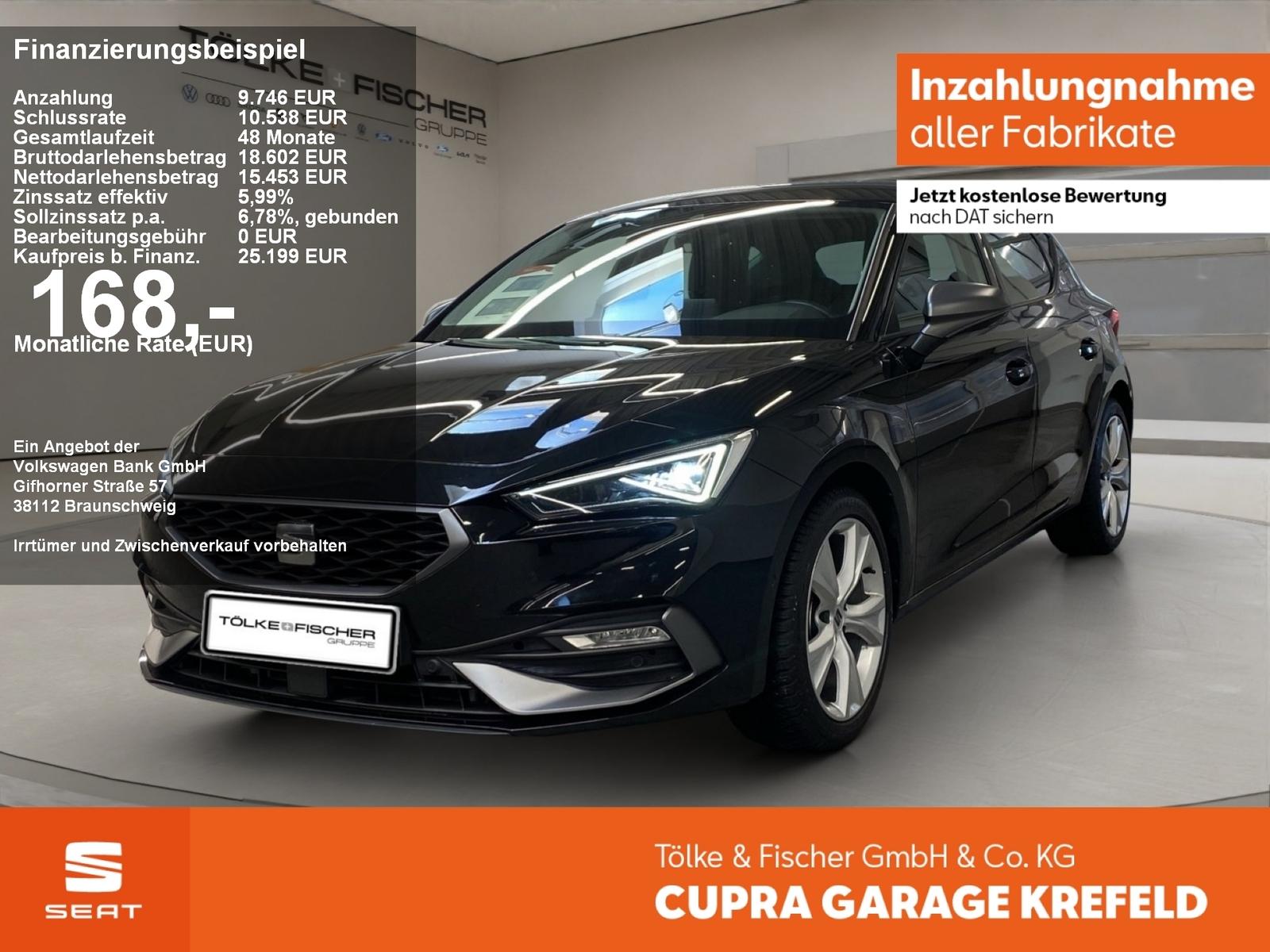 Seat Leon 1.5 eTSI FR ACC AUT Kam. Navi Sportp. LED