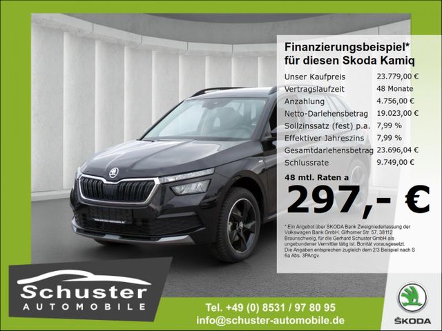 Skoda Kamiq TOUR 1.5TSI*LED Navi R-Kam Tempom VKZ-Erk