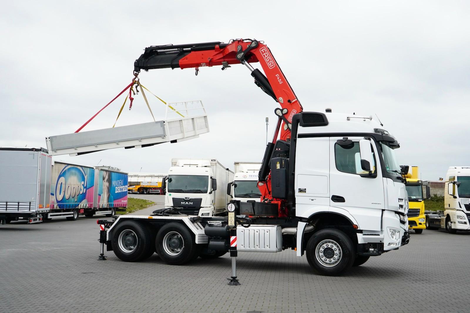 Mercedes-Benz AROCS / 2651 / 6 X 4 / FASSI F 455 / WYS. 14,6 M