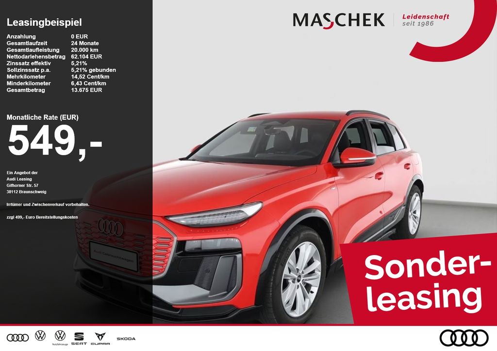 Audi Q6 e-tron S line Tech plus Sportsitz AHK Matrix