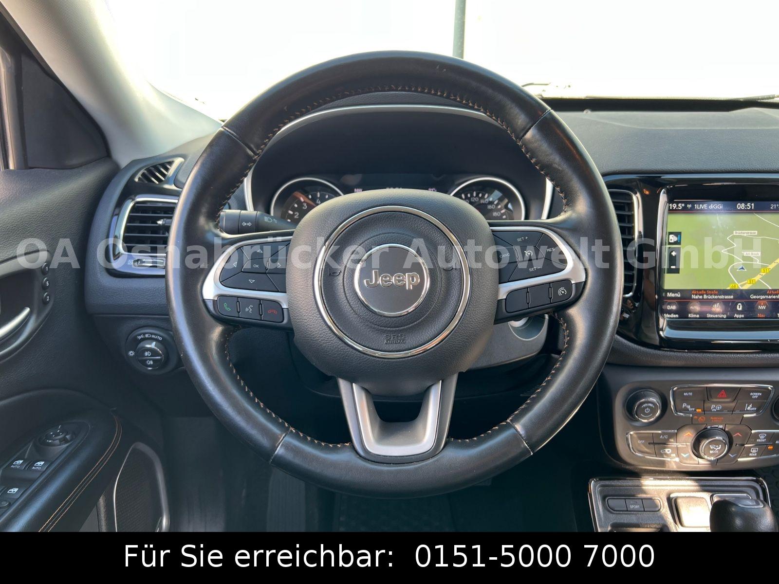 Jeep Compass 150PS Automatik Kamera Lenkradheizung