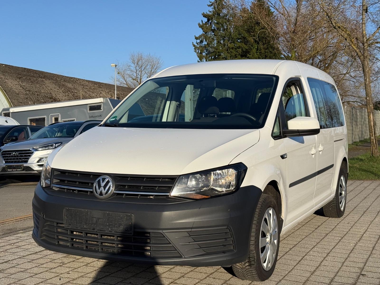 Volkswagen Caddy PKW Maxi Trendline BMT*7SITZER*1.HAND*TÜV*