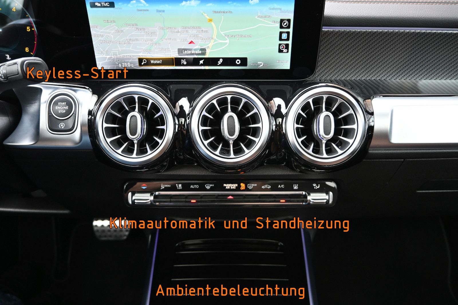 Fahrzeugabbildung Mercedes-Benz GLB 200 d 4Mat. AMG LINE °ACC°AHK°STANDHEIZ°PANO