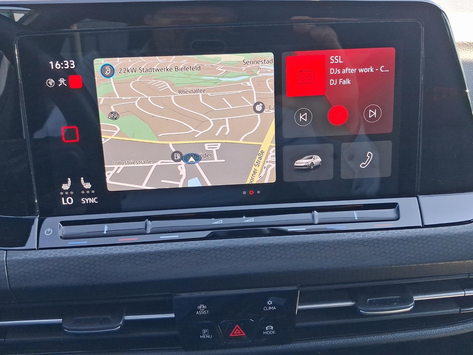 Volkswagen Golf VIII 2.0 l TSI DSG GTI Lane-Assist, LED plu, миниатюра 9
