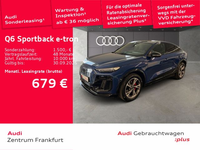AUDI Q6 Sportback e-tron performance S line Matrix-LE