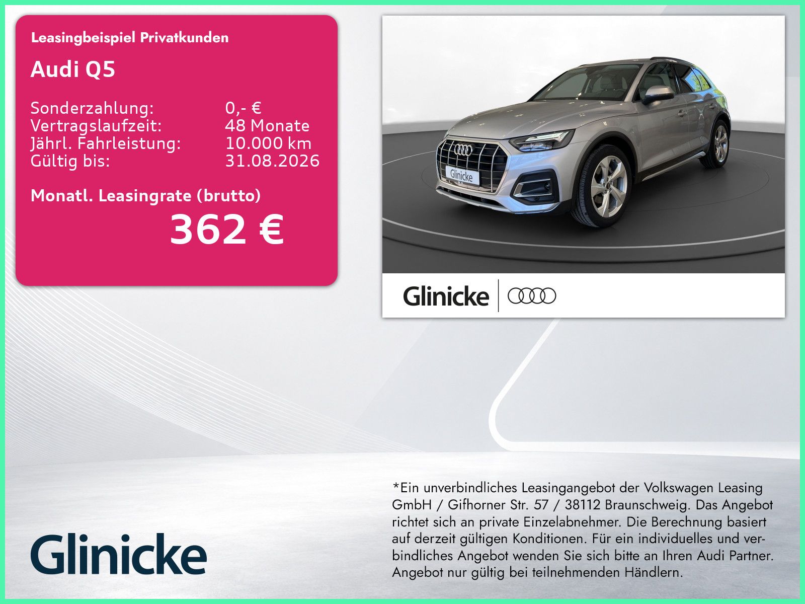 Audi Q5 35 TDI advanced AHK LED LM 20" Navi PDC+RFK
