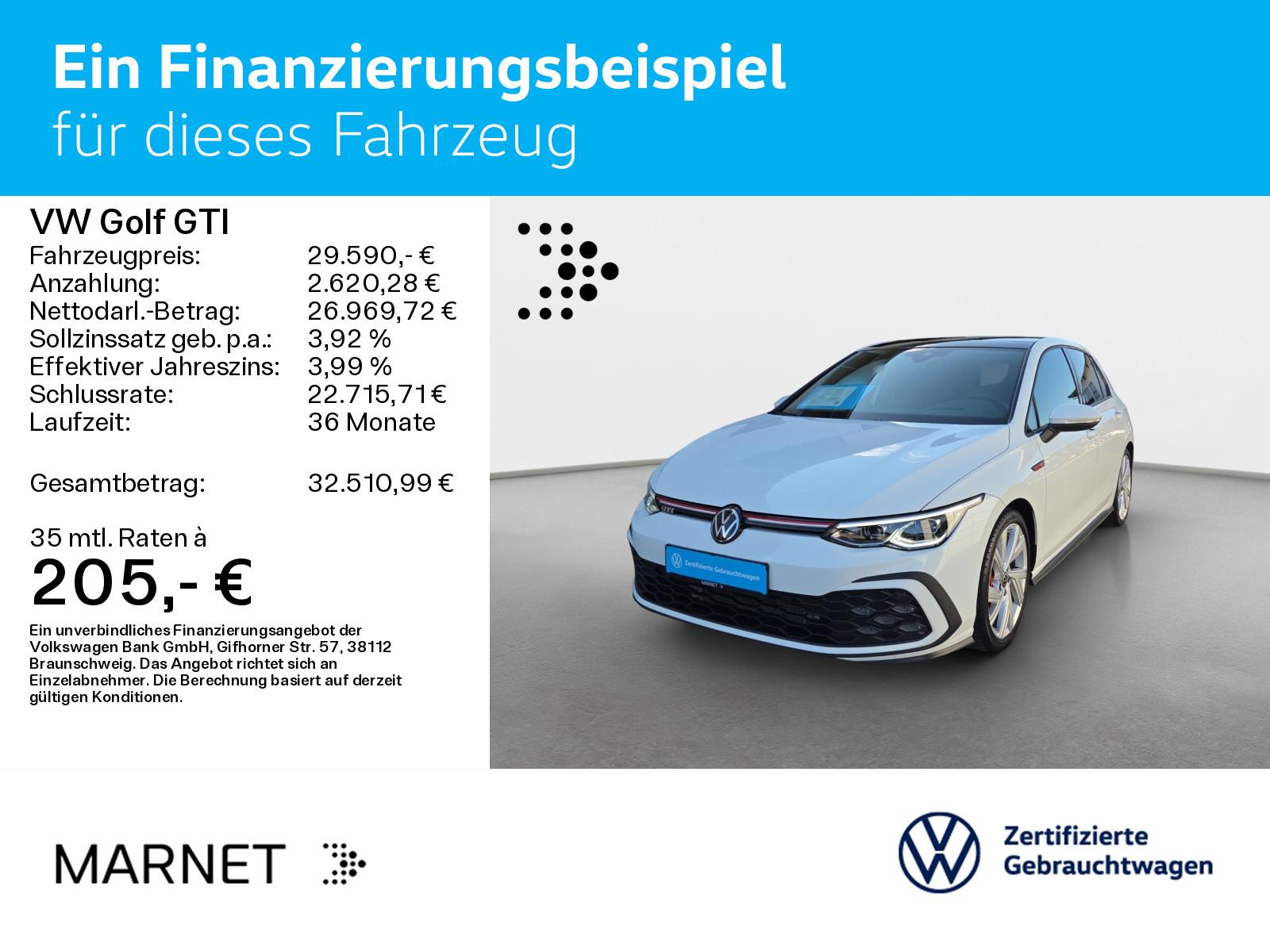 Volkswagen Golf GTI VIII 2.0 TSI DSG *Navi*Pano*AHK*LED+*Hu