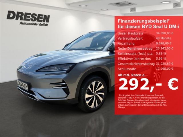 BYD Seal U DM-i 1.5 Boost (160 kW 218 PS) Headup/360
