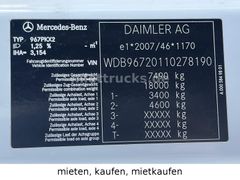Fahrzeugabbildung Mercedes-Benz 818 K Meiller Dreiseitenkipper Mietkauf möglich