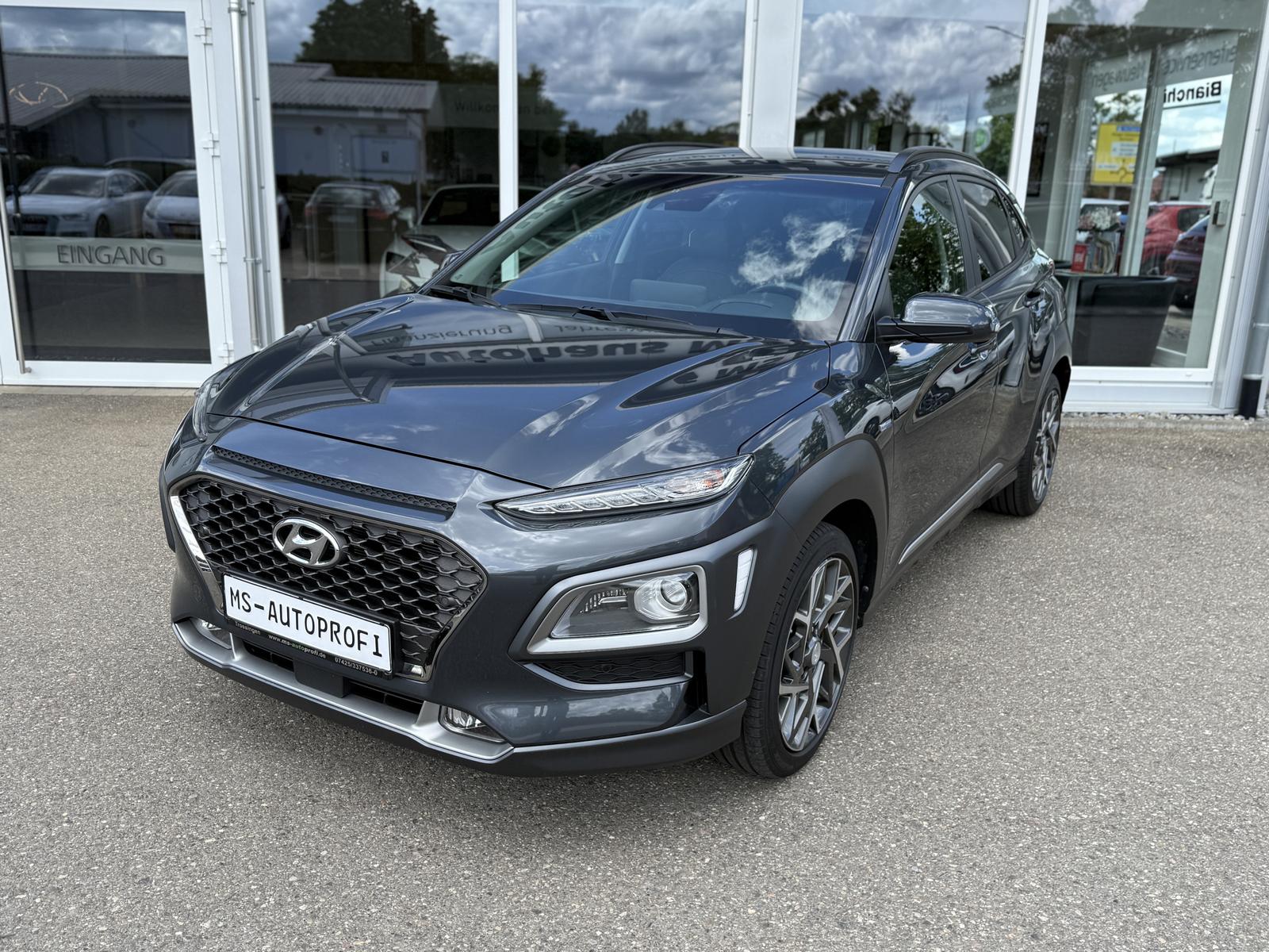 Hyundai Kona Premium Hybrid 2WD Leder Krell LED 18" Blue