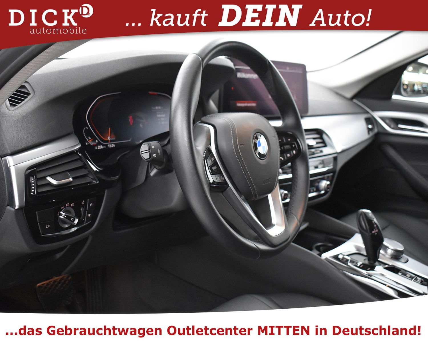 BMW 520i T Aut. VIRTU+KAMERA+LEDER+SHZ+NAVI+LED+M18" - Image 11