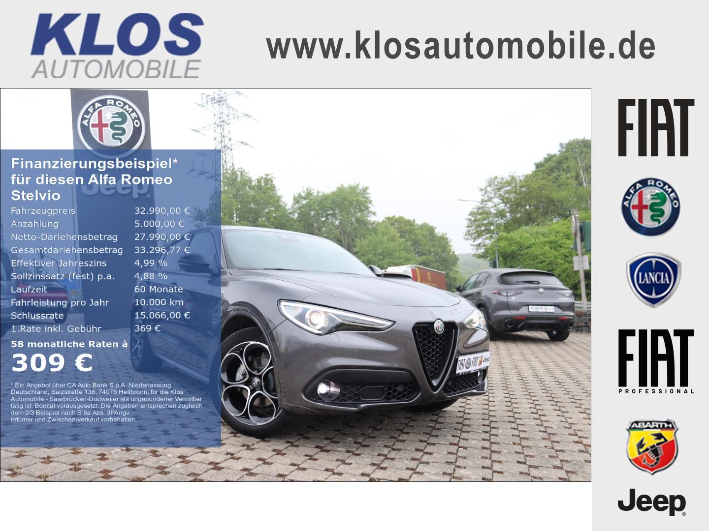 Alfa Romeo Stelvio VELOCE 2.2 DIESEL 210PS Q4 AT8 NAVI XENO