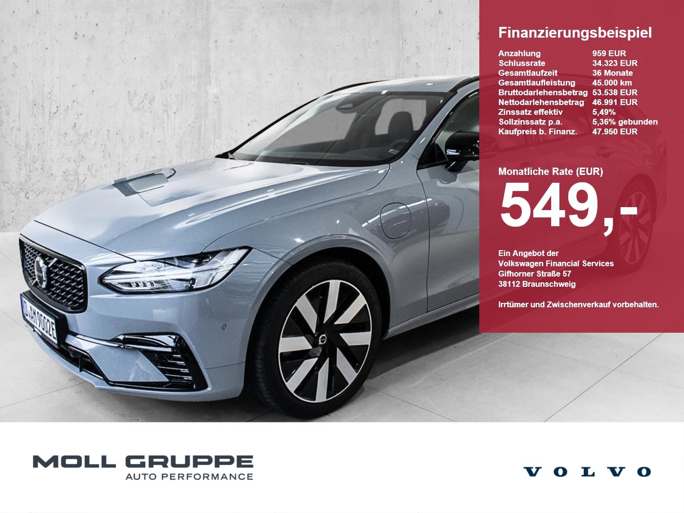 Volvo V90 T8 AWD Plug-in Hybrid Elektrisch/Benzin Plus