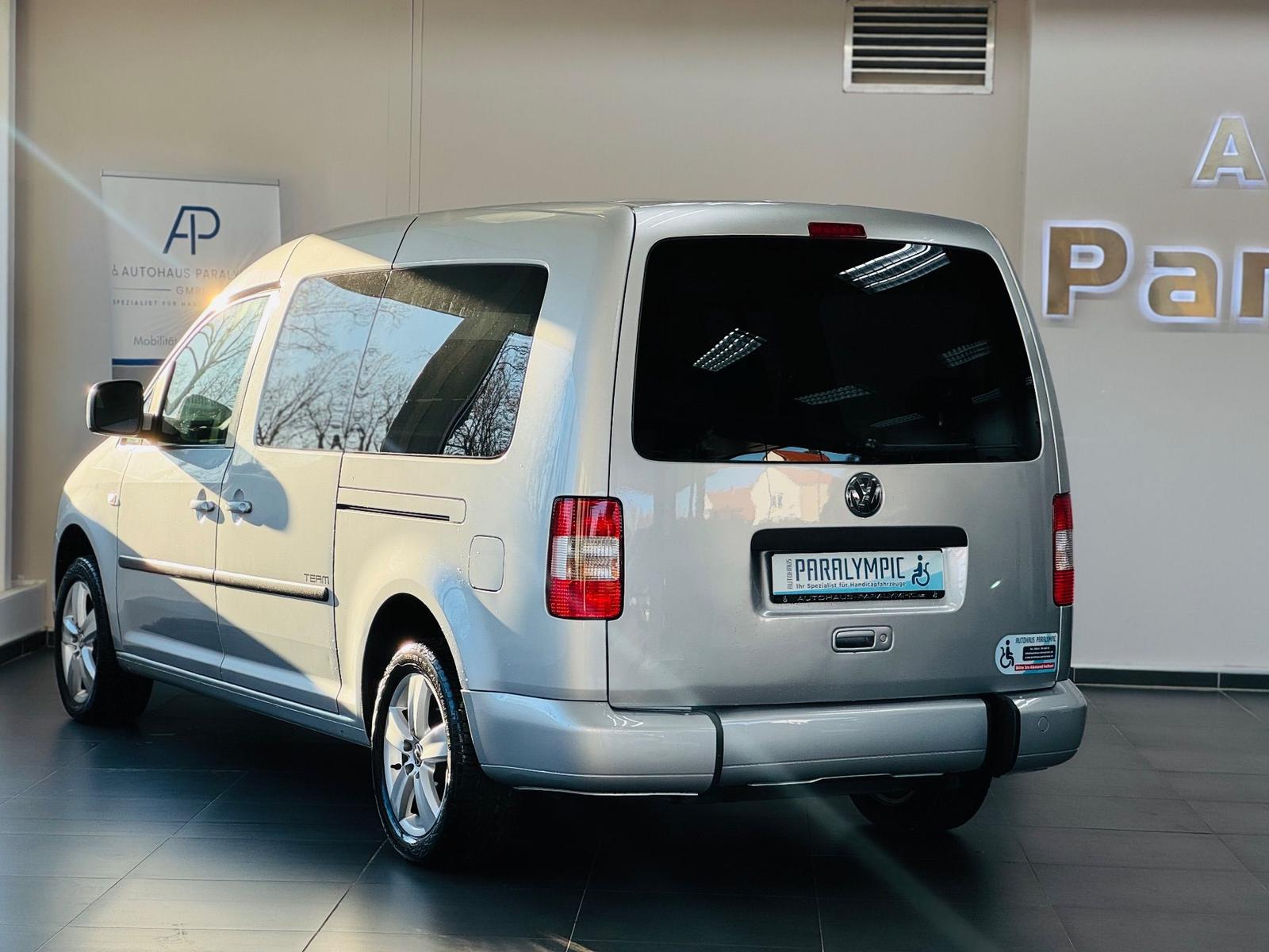 Volkswagen Caddy Maxi Team 1.9 TDI Rollstuhlgerecht-Rampe