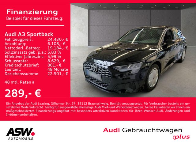 Audi A3 Sportback 30TDI Navi LED AHK GRA PDC SHZ