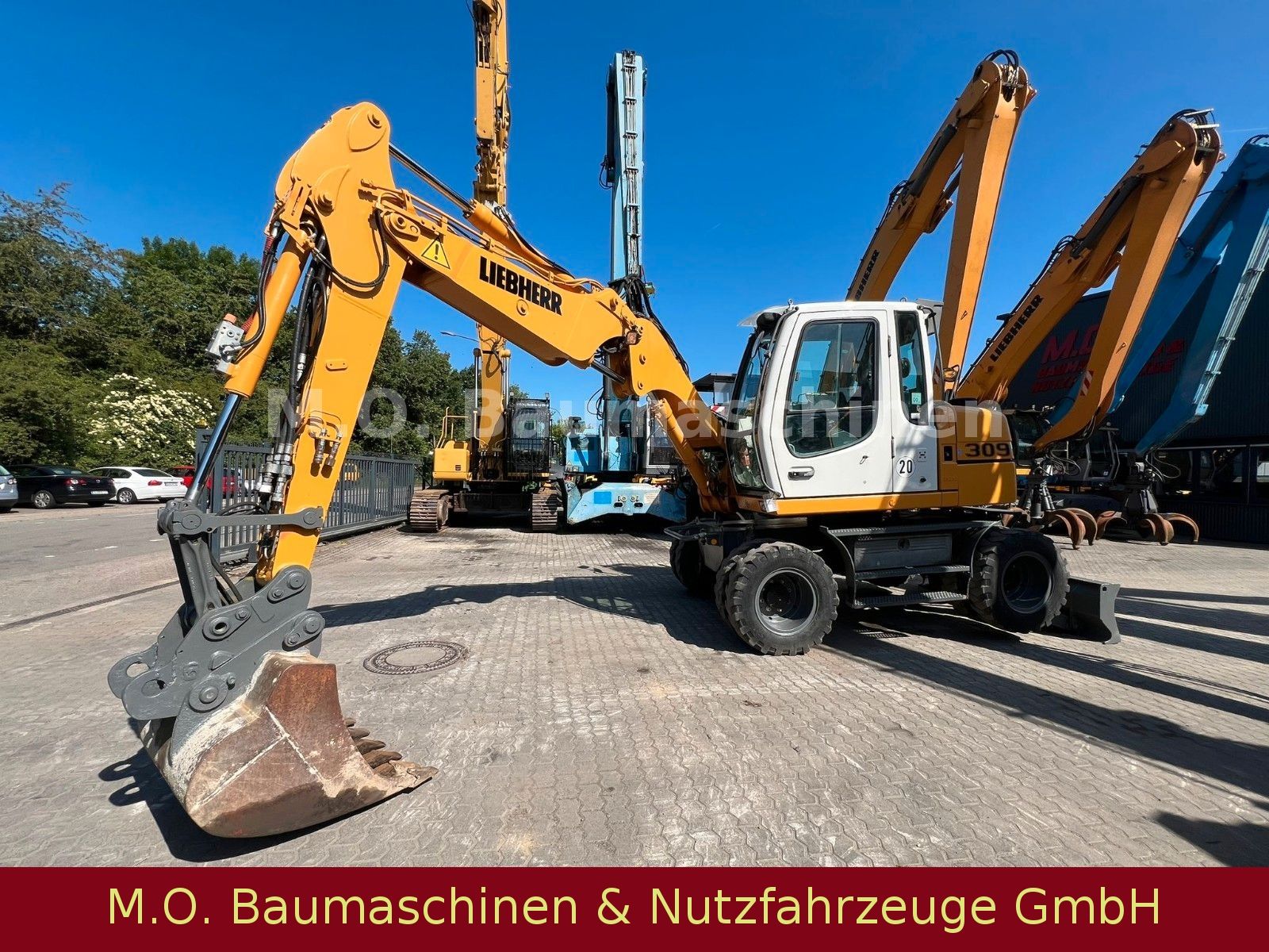 Fahrzeugabbildung Liebherr A 309 Litronic / Hammerleitung / SW / VSA / ZSA