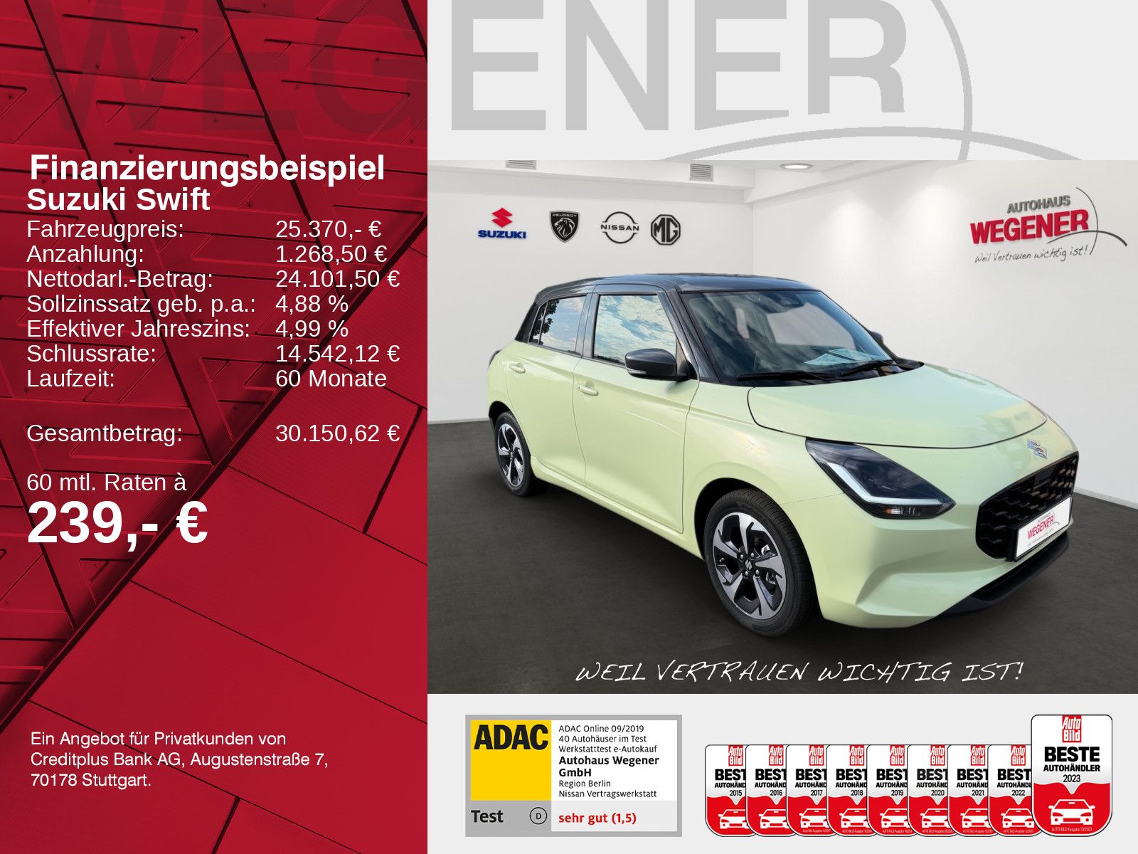 Suzuki SWIFT COMFORT+ CVT HYBRID imagem 2