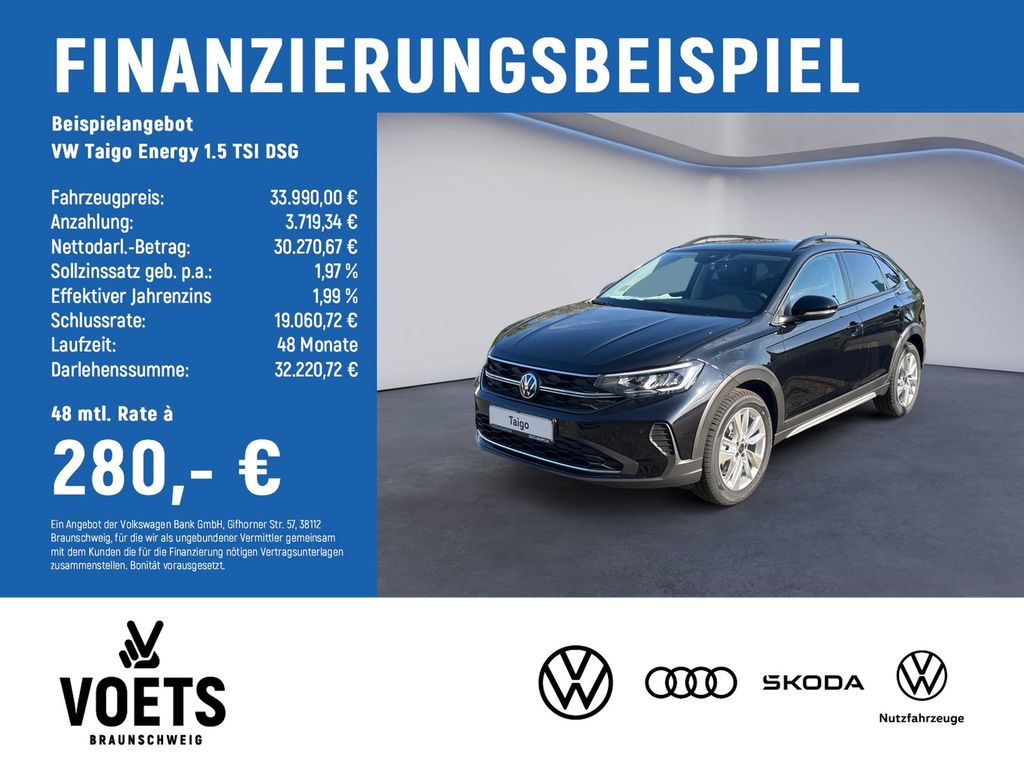 Taigo Energy 1.5 TSI DSG KEYLESS+TRAVELASSIST