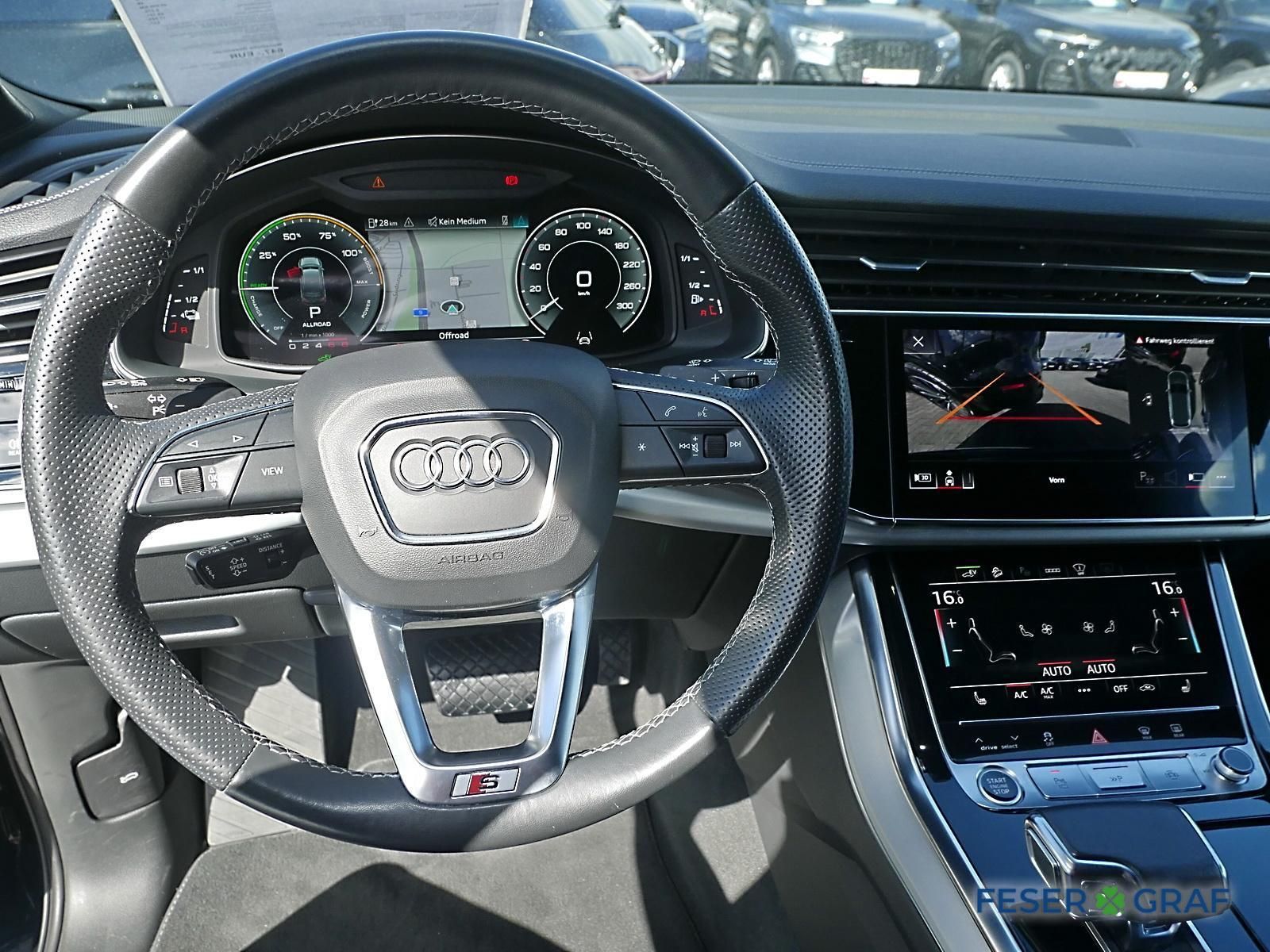 Audi Q7 55 TFSI e S Line AHK B&O HUD Luft air,4xSHZ foto 4