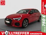 Audi A3 Sportback 40 TFSI e S-Line Black ACC NAVI SHZ - Audi A3: Rot, Sportback