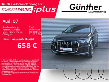 Audi Leasingangebot: Audi Q7 S LINE 50 TDI QUATTRO+WINTERRÄDER+AHK+STHZG+