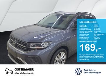 Volkswagen Leasingangebot: Volkswagen T-Cross GOAL 1.0TSI 95PS ACC.NAVI+VC.2xPDC.LED.A