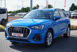 Audi Q3 35 2.0 TDI quattro S line LED Navi AHK Leder - : Blau, Leder