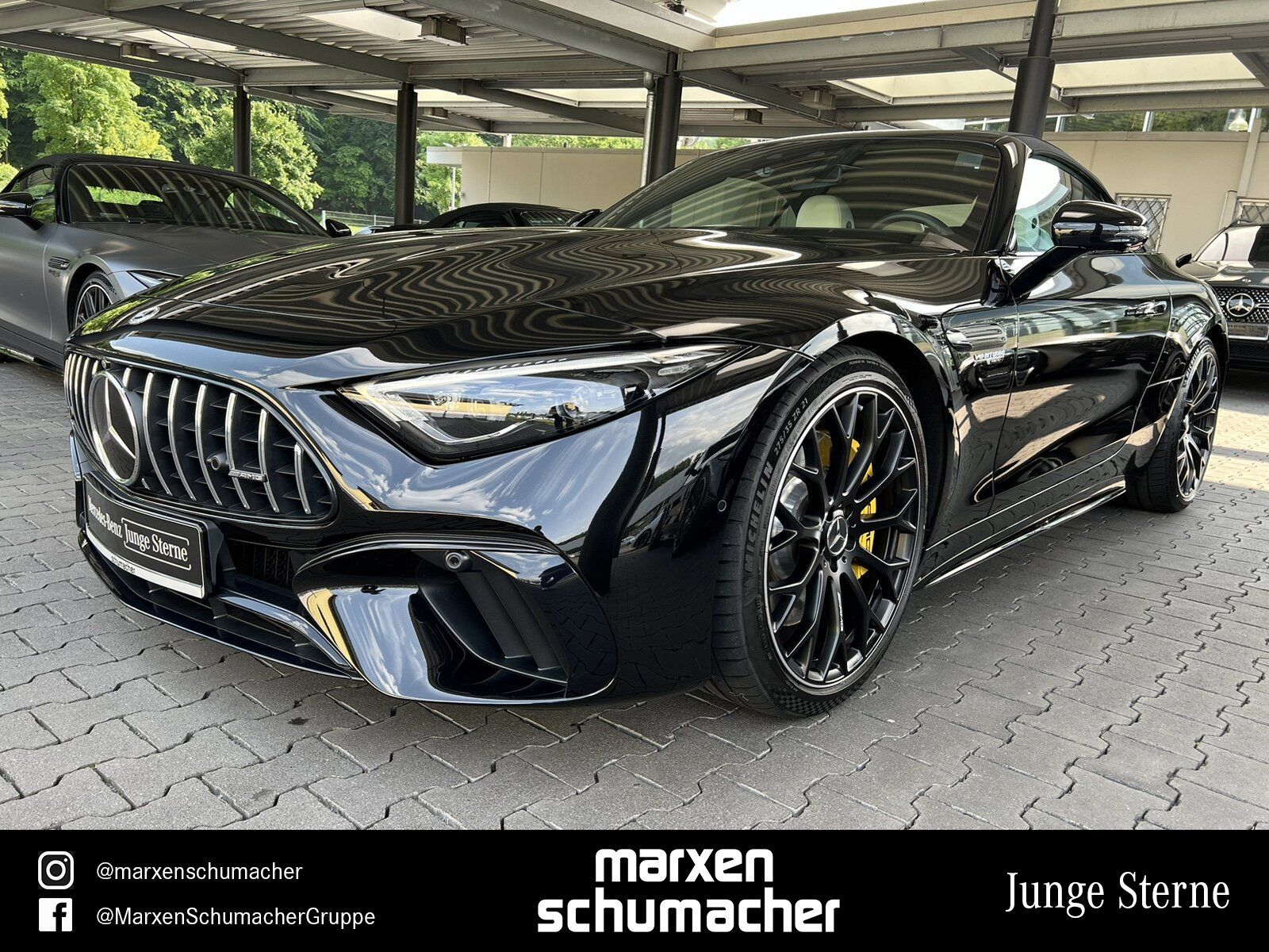 MERCEDES-BENZ AMG SL 63 4M+ Massage+Night+Carbon+Kristallweiss