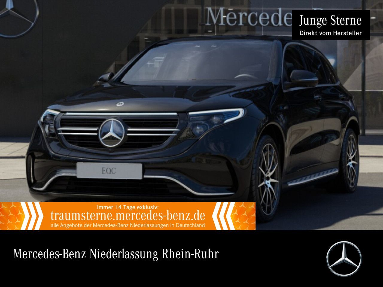 MERCEDES-BENZ EQC 400 4M AMG/SD/AHK/MBeam/Burmest/360°