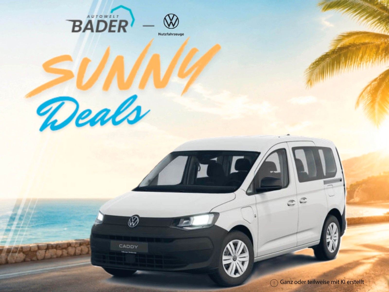 Volkswagen Caddy Trend e-hyb. "Sunny Deals" AUTOWELT-BADER!