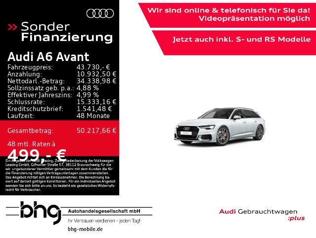 Audi A6 Avant 55 TFSI e quattro S tronic