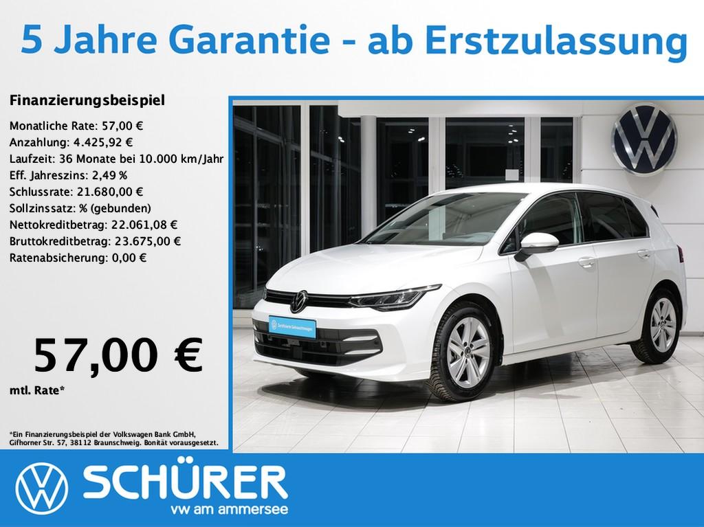 Volkswagen Golf VIII 1.5eTSI DSG Life HuD Keyless ACC 360°