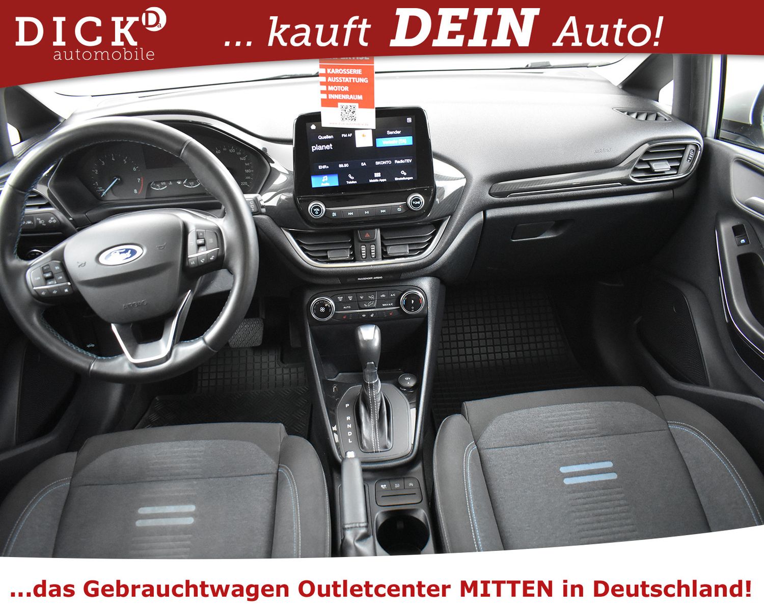 Fahrzeugabbildung Ford Fiesta 1.0 EB Aut Active LED+SITZHZ+PDC+DAB+TEMP